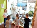 Děti z MŠ v  Jihomoravském muzeu ve Znojmě
